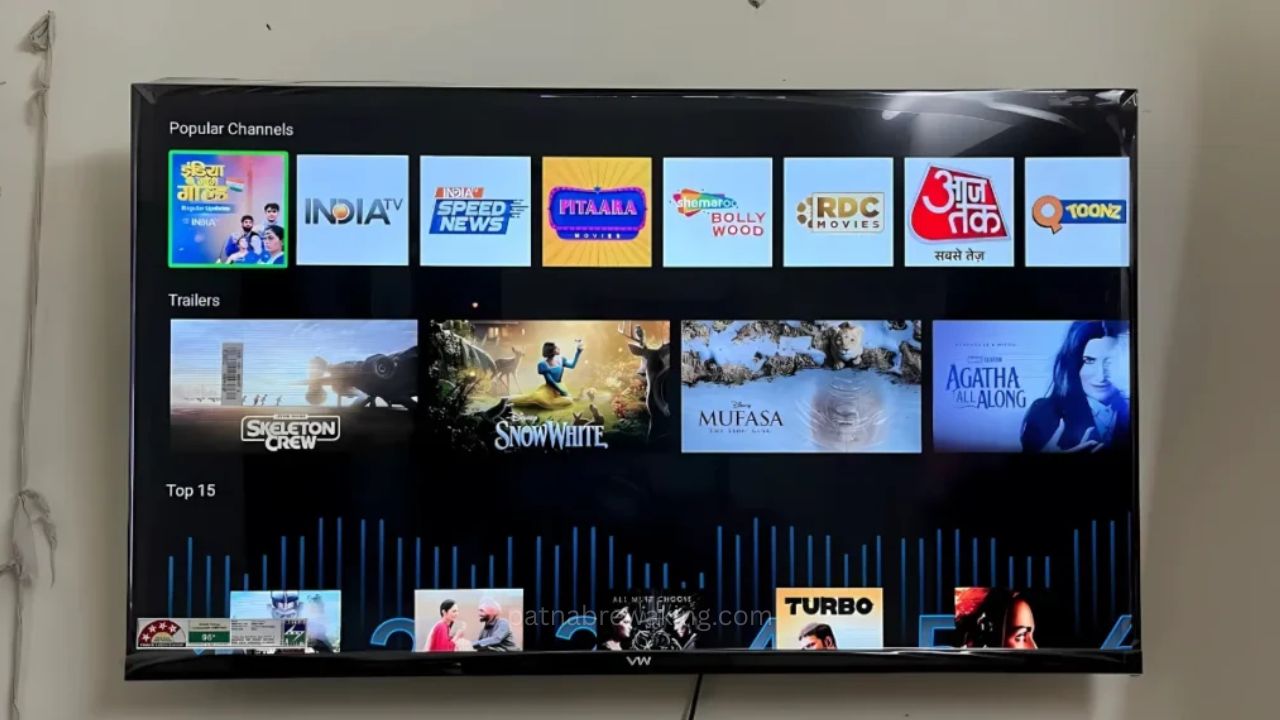 Branded Frameless Smart TV