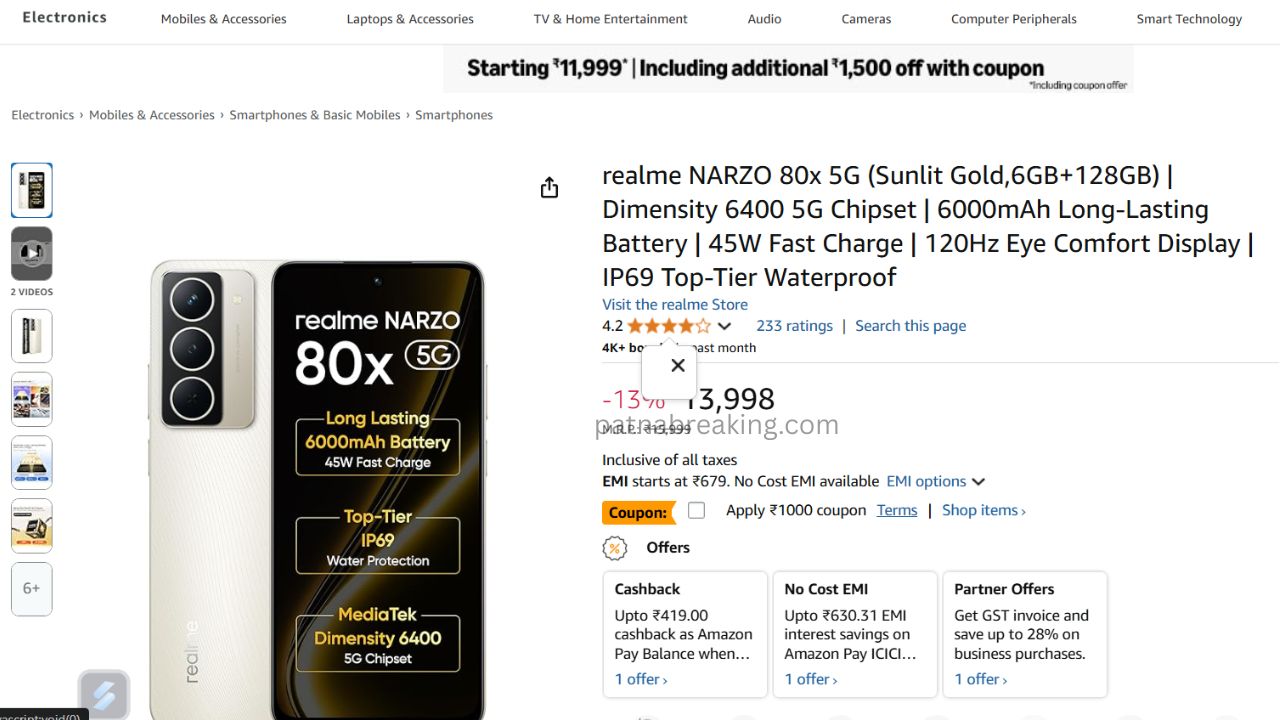 Five Latest 5G Smartphones