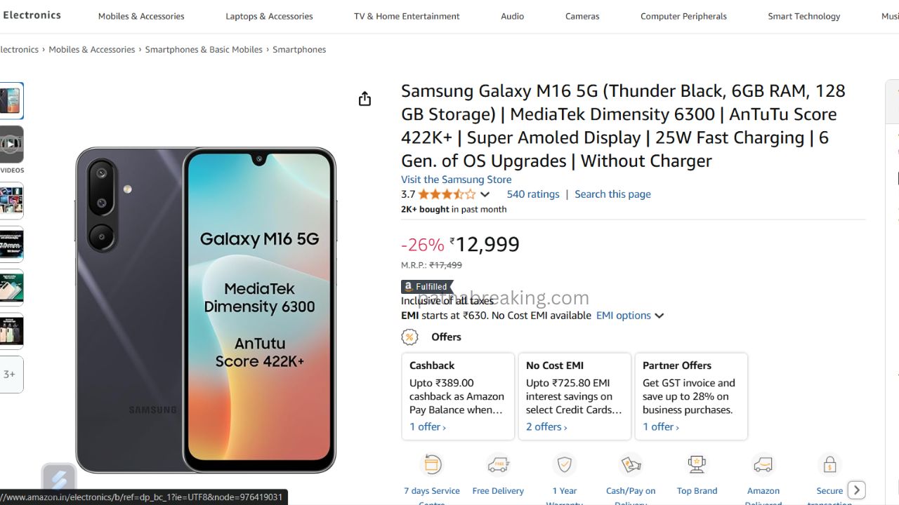 Five Latest 5G Smartphones