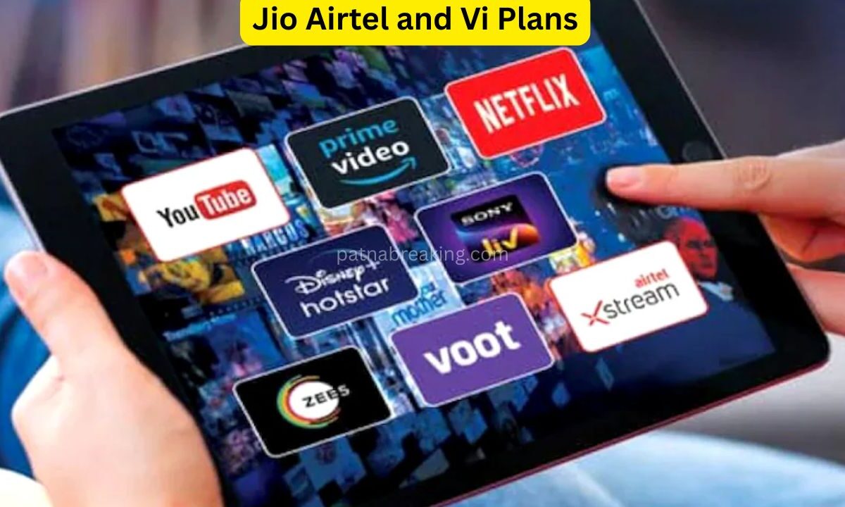 Jio Airtel and Vi Plans