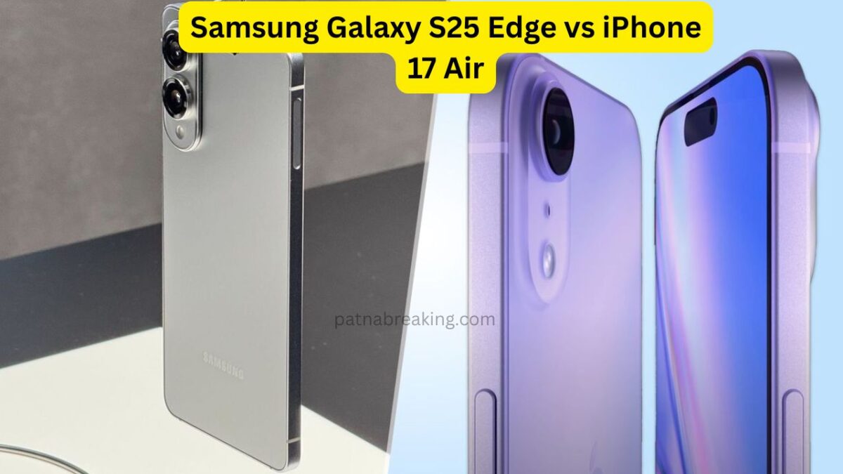 Samsung Galaxy S25 Edge vs iPhone 17 Air