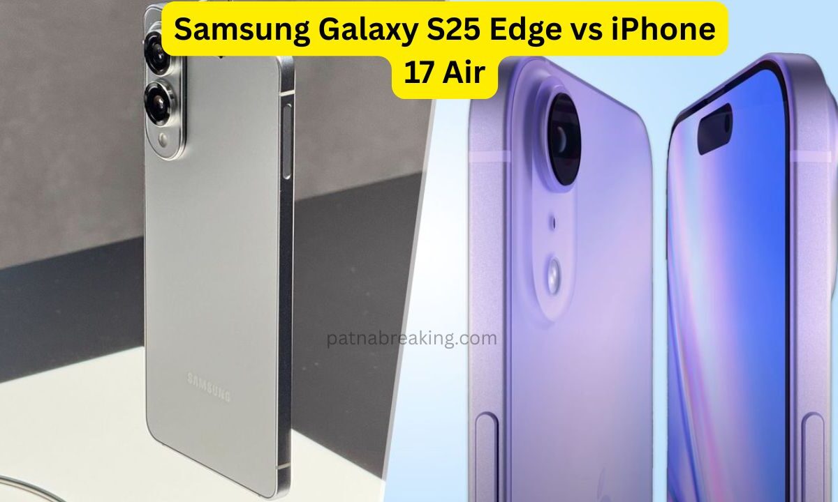 Samsung Galaxy S25 Edge vs iPhone 17 Air