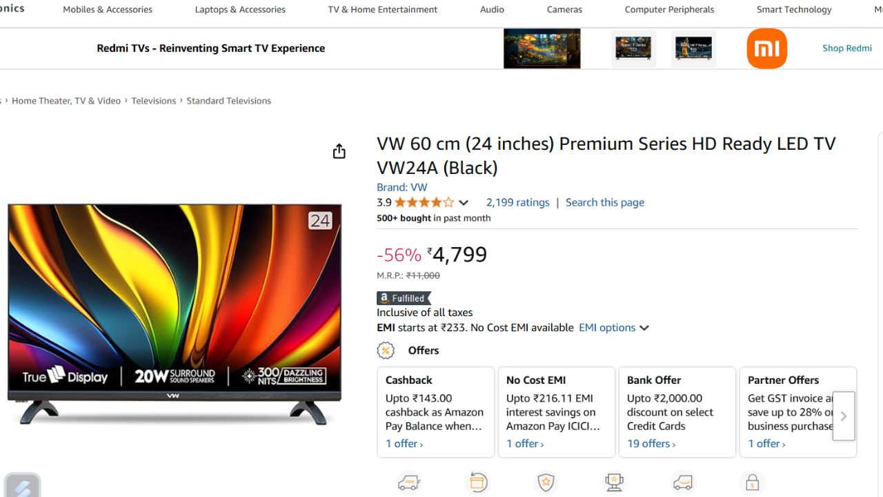 Top 3 LED TV