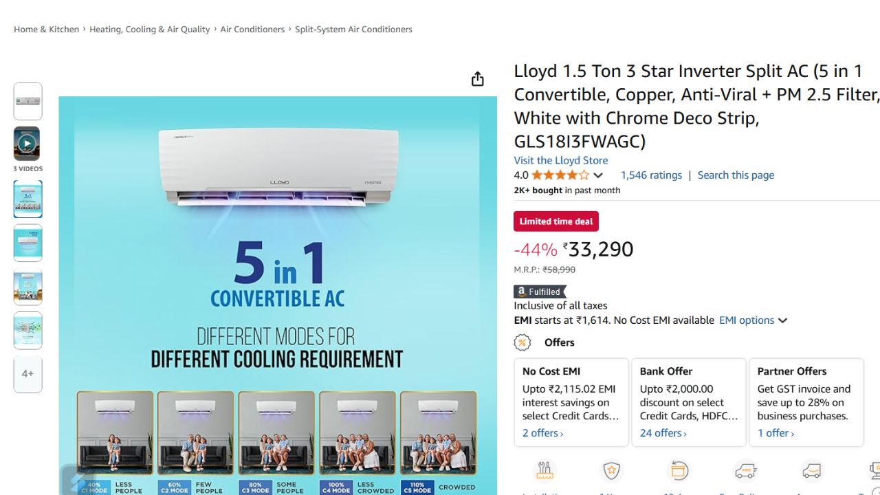 Top 5 Split AC