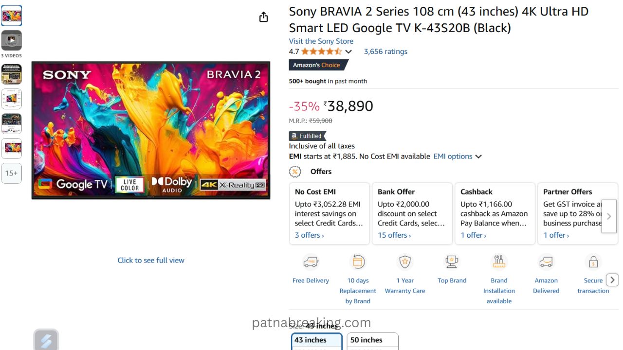 4K Ultra HD TV Discount
