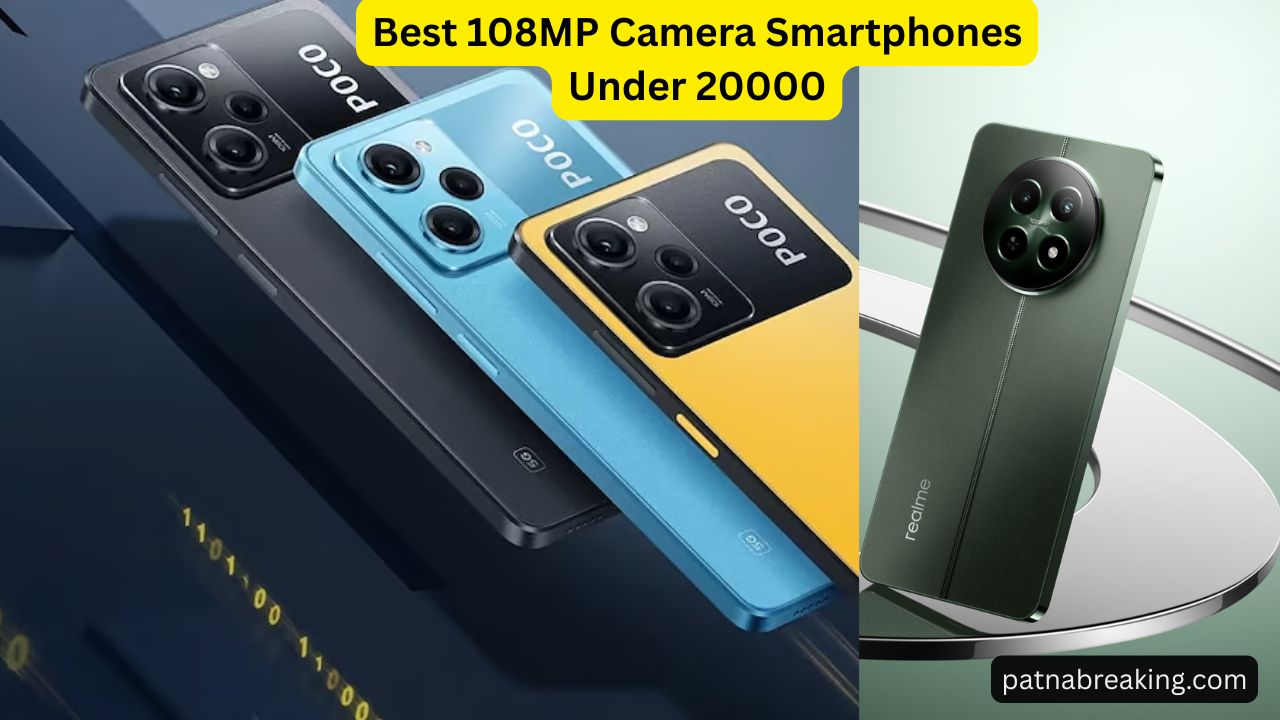 Best 108MP Camera Smartphones Under 20000
