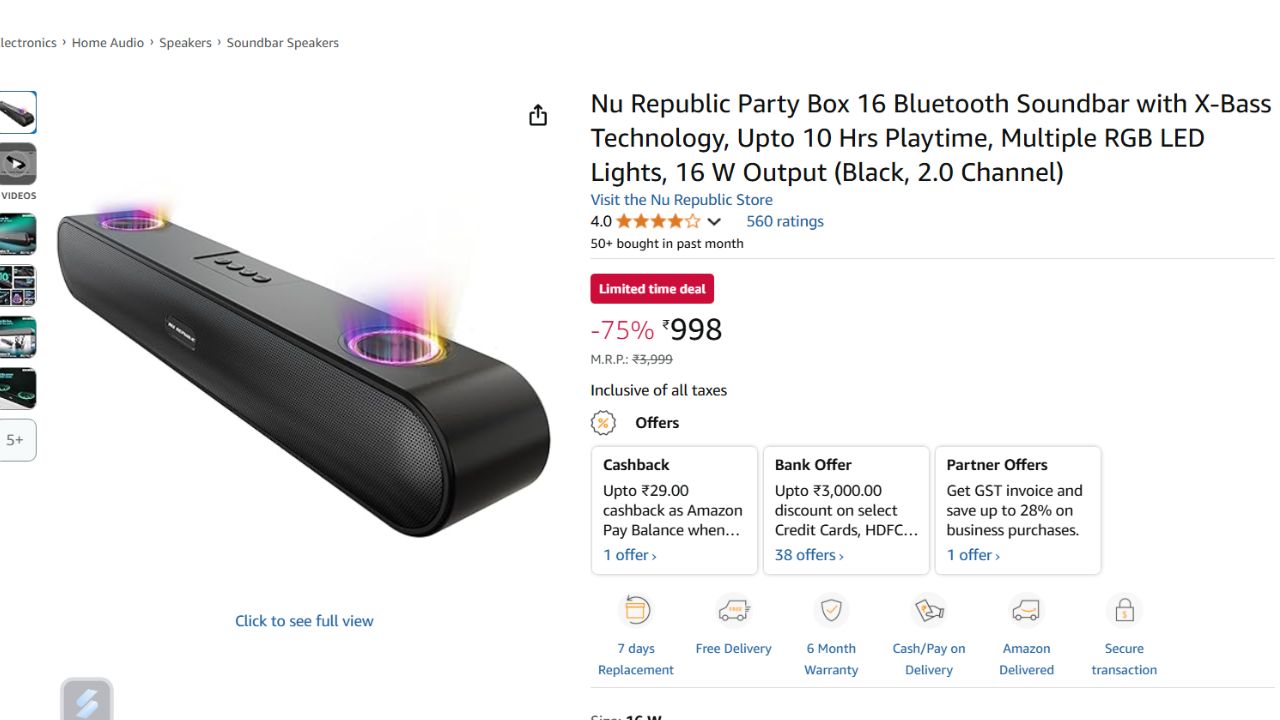 Best Bluetooth Soundbars