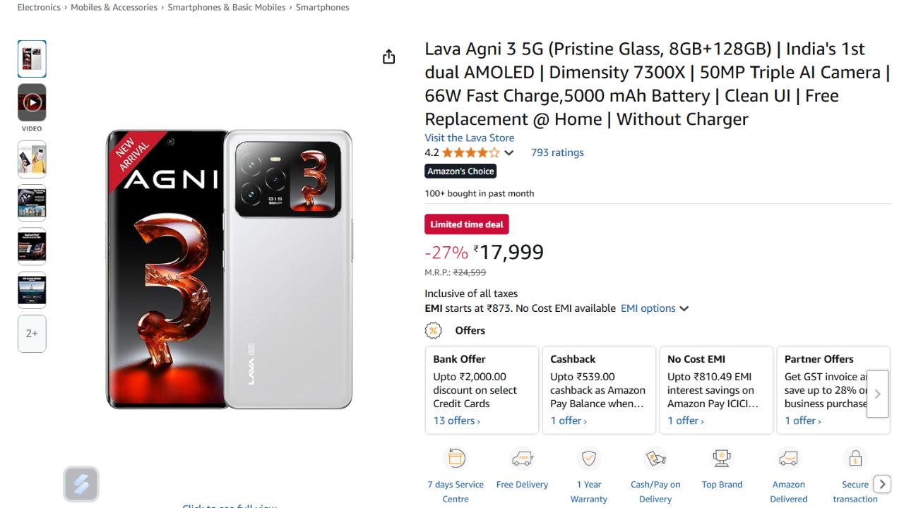 Best Smartphones Deals Under Rs 20k