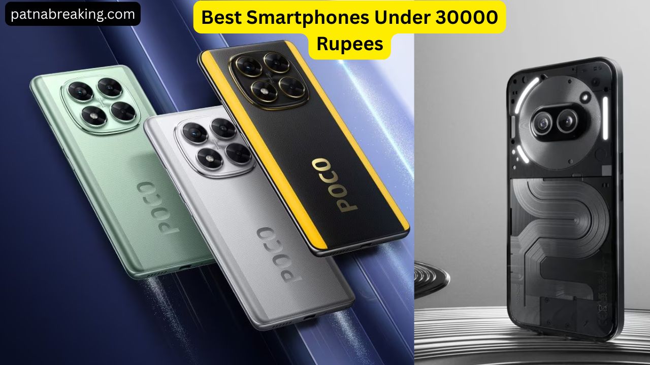 Best Smartphones Under 30000 Rupees
