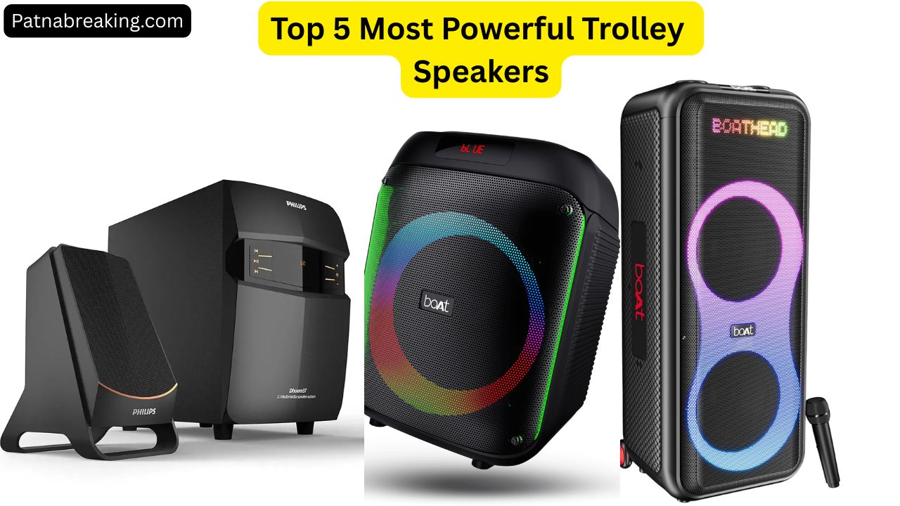 Top 5 Most Powerful Trolley Speakers